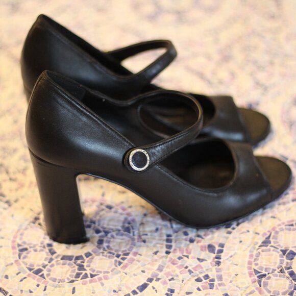 Karl Lagerfeld Edna Leather Mary Janes - Picture 3 of 7